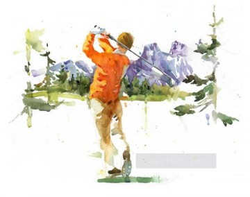 Impressionism Painting - golf 12 impressionist